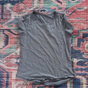 Lululemon Love Tee in Blue and White Stripe, M-L